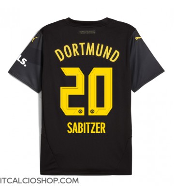 Borussia Dortmund Marcel Sabitzer #20 Seconda Maglia 2024-25 Manica Corta